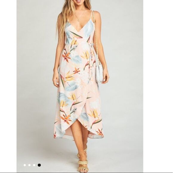 NWT SHOW ME YOUR MUMU Meghan Wrap Dress - Picture 4 of 7